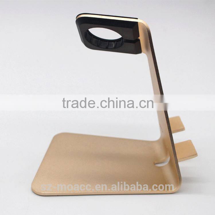 2015 new products for apple watch charging stand, Aluminum stand for apple watch