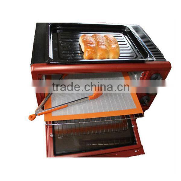 Non slip silicone baking mat set microwave rubber silicone bakeware set pastry cooking non-stick silicone baking mat 40x60cm