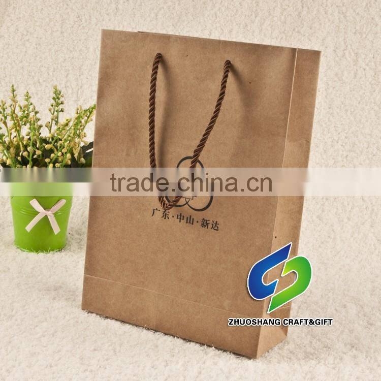Direct Factory Machine Made Luxury custom paper bag