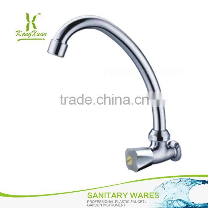 Wall Mounted Kitchen Single Handle Plastic Taps
