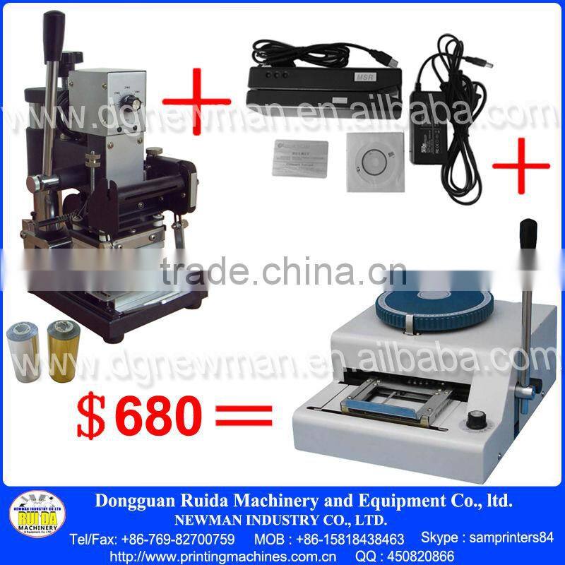Embossing Machine and Hot foil stamping machine