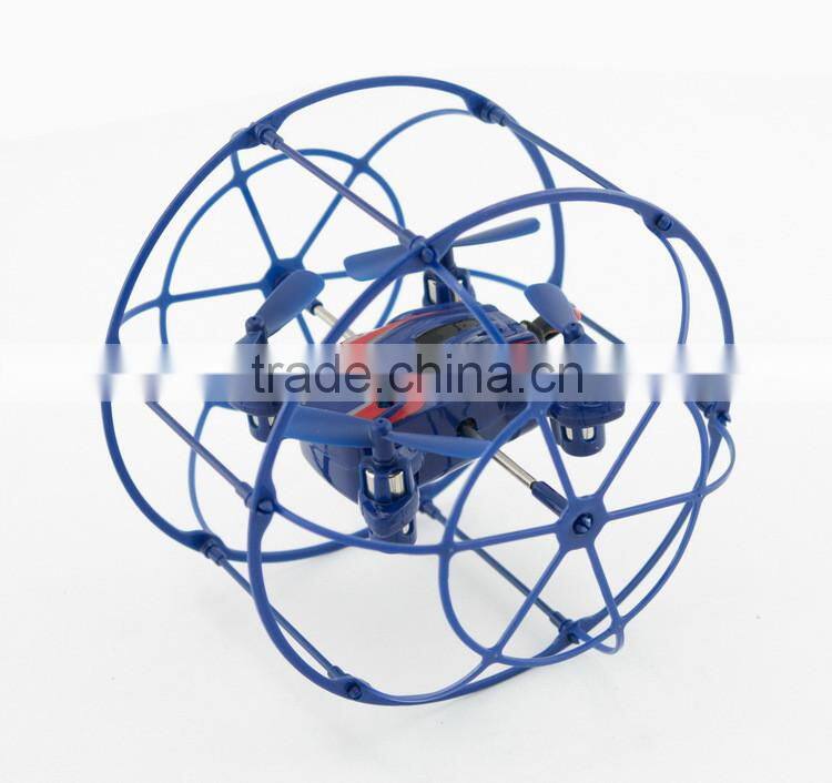 New Product 2.4G 4CH RC Wall Climbing UFO With Light Mini Quadcopter Mini Drone Fly ball