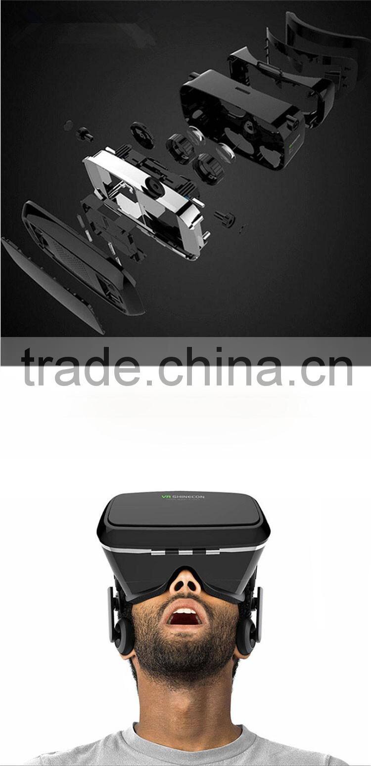 Best Price Vr Shinecon 3D Glasses, Vr Shinecon 3D Glasses For Pc Games/Movies/Xbox One, 2Nd Generation 3D Vr Box