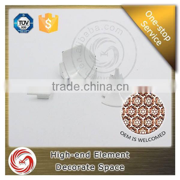 Popular style aluminum bathroom floor baseboard