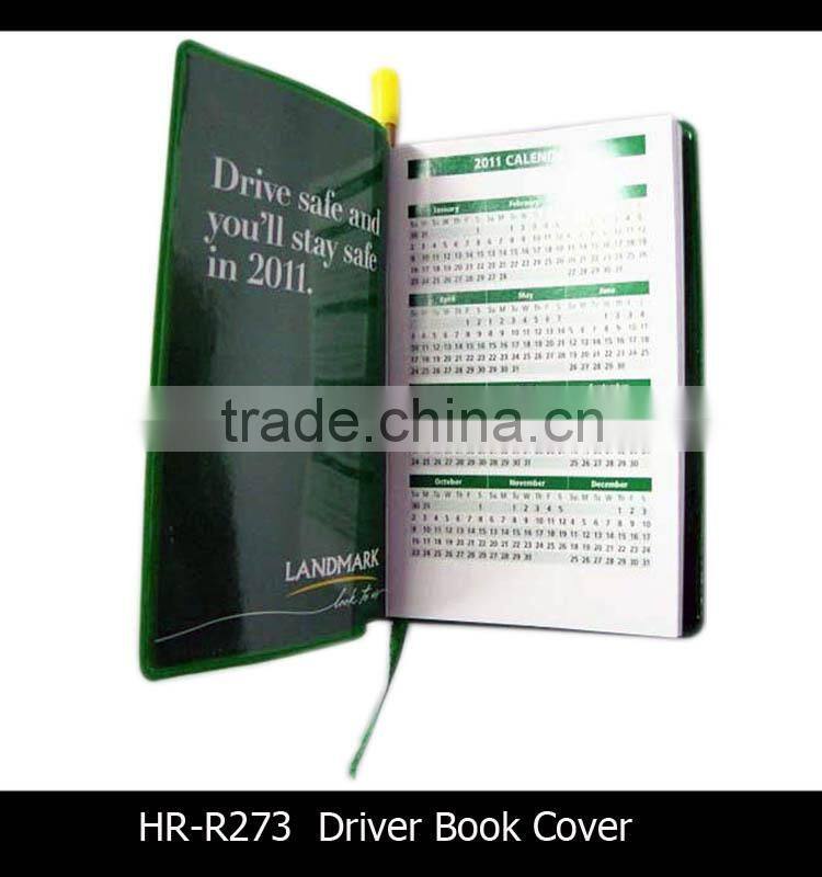 China supplier clear plastic book cover with zipper slider pocket