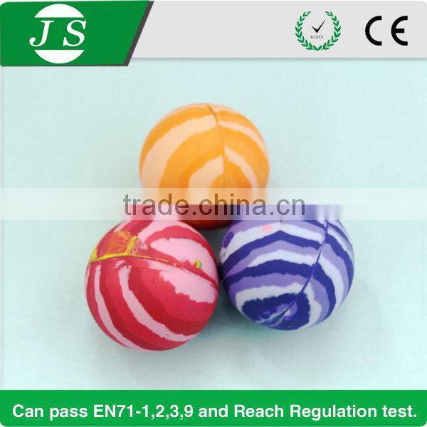 printed wholesale rubber bouncing ball material