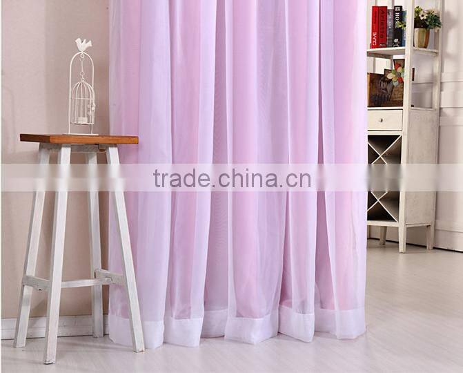 Living Room Curtains Polyester Blackout Woven Stripe Fabric