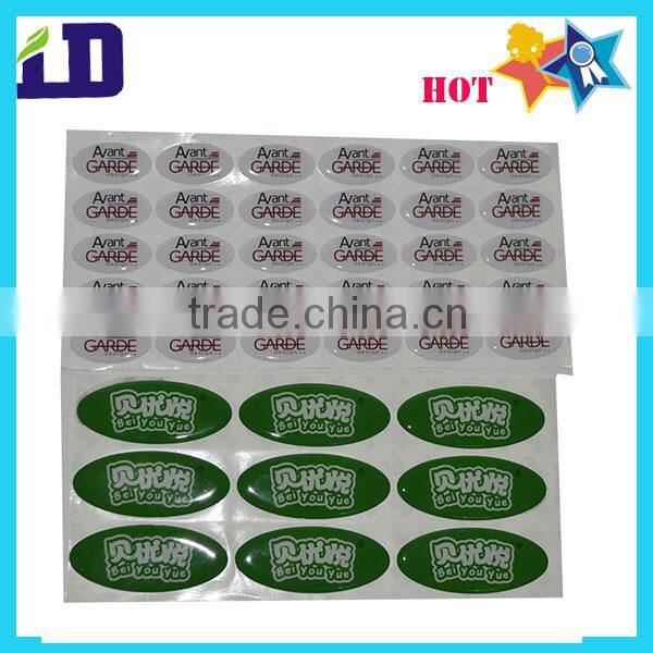 custom clear domed sticker,epoxy sticker
