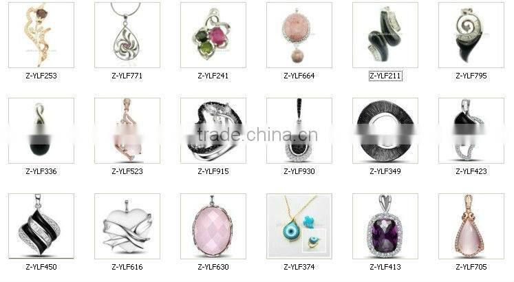 gold plated pendant,latest silver pendant