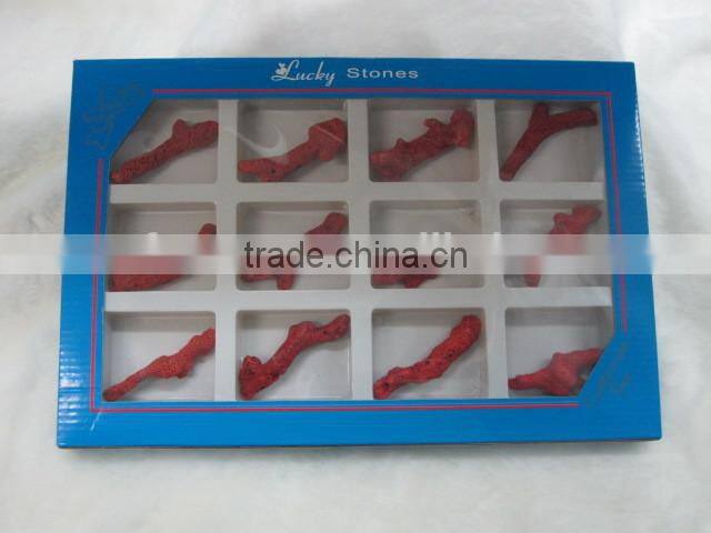 Natural Red coral for jewelry decoration ,earing ,necklace ,bracelet,accessory