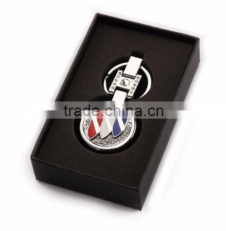 High-end atmosphere car logo key chain