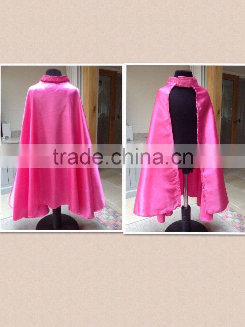 Hot Sale Boys Girls Deluxe Satin Superhero Cape World Book Day Superman Cloak Fancy Dress CCP2042
