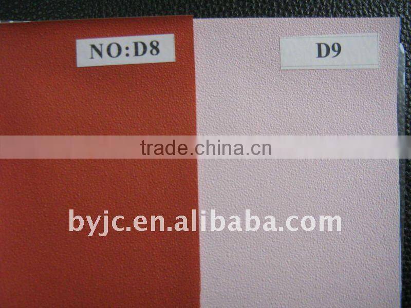 Color PVC facing - Code D8# & D9#