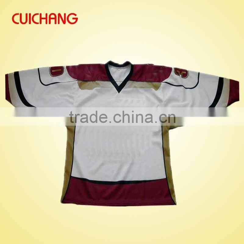 Custom reversible sublimation team ice hockey jerseys