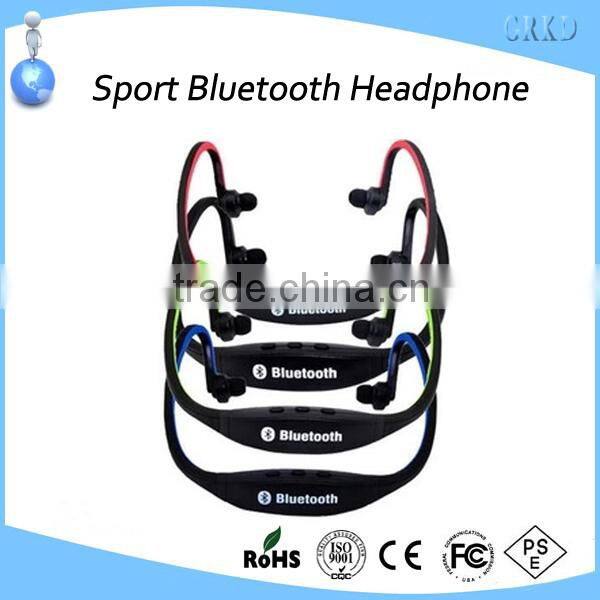Hottest wireless Mp3 sport bluetooth headphone for iPhone