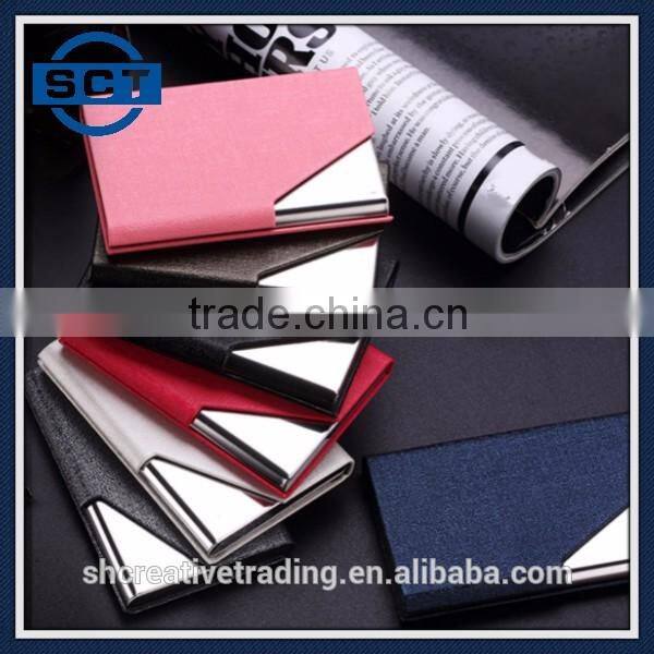 Personalized Red Business Card Cases Holders Gifts