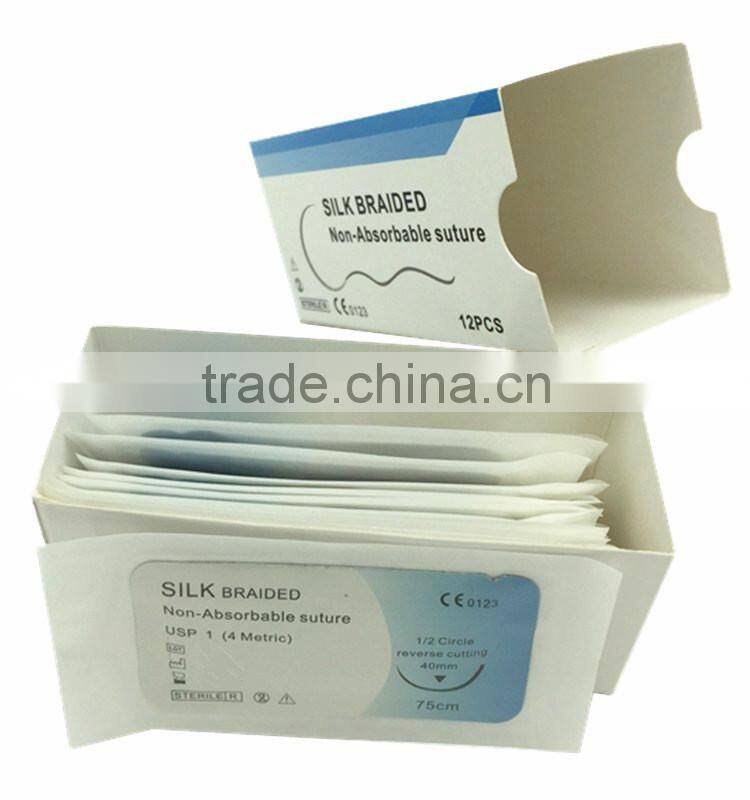 Silk Suture Non-Absorbable Surgical Suture