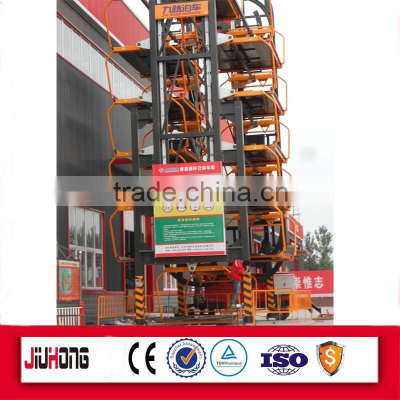 High Efficient Vertical Rotary Cubic Parking System