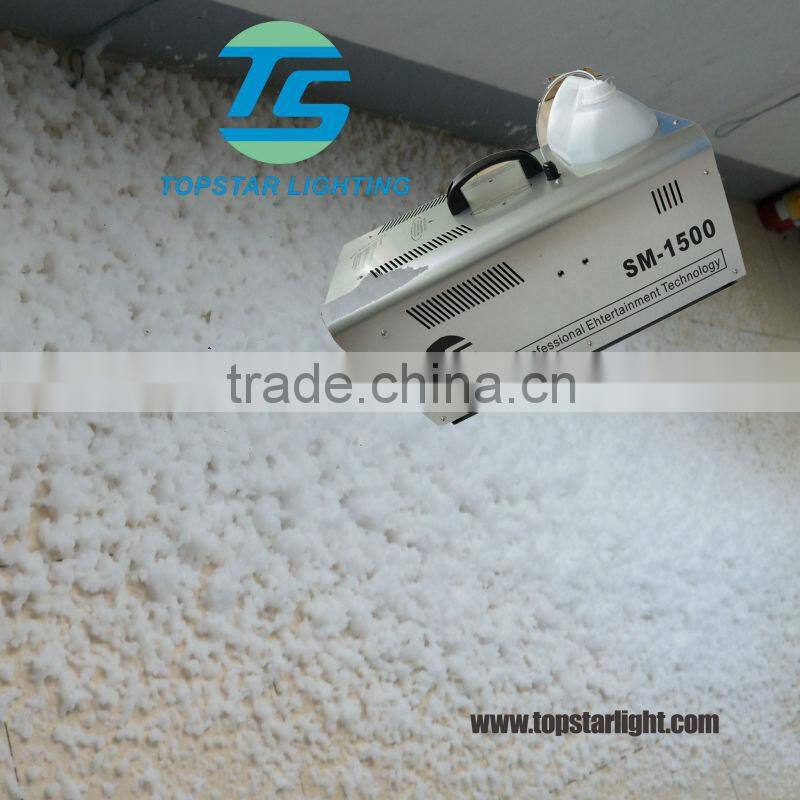 factory supply best warranty 1500W snow machine for sale