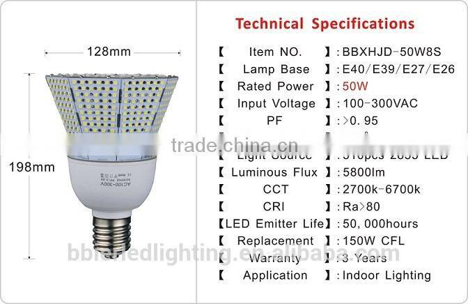 2014 Sale Environmental protection 50W led bulb high quality