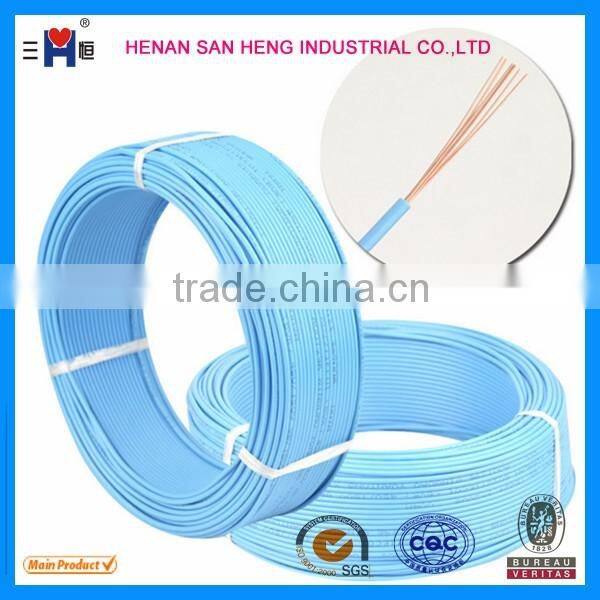 PVC insulated outdoor 0.5mm2 electrical cable wire