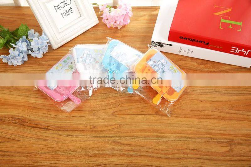 ICM-J009 Reusable Popsicle Molds Ice Pop Molds Maker, Set of 2, Doraemon Ice Pop Molds