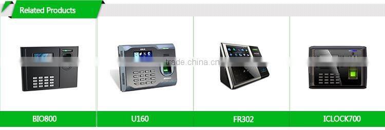 Touch Screen Free Software TCP/IP Network Fingerprint Scanner Biometric Door Access And Attendance (HF-Iclock2800)