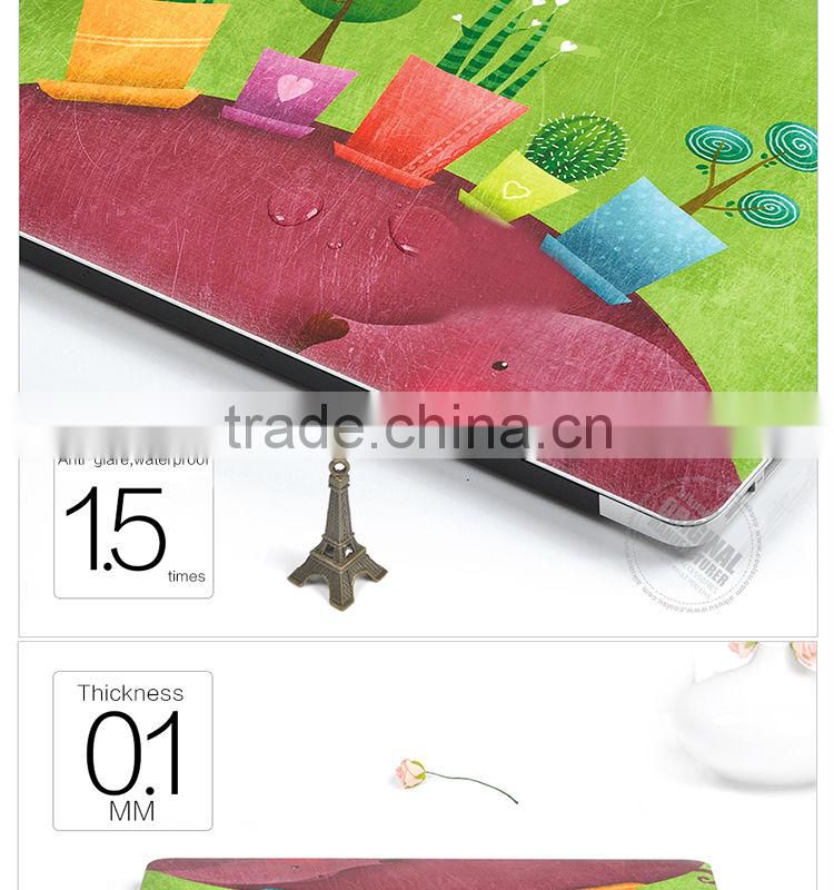 Skin sticker for macbook pro