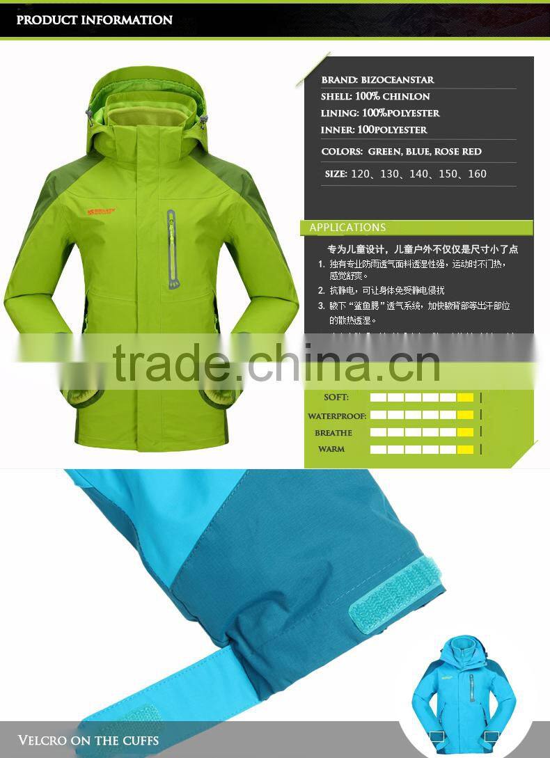 Customized fashion waterproof breathable technology winter jacket for women