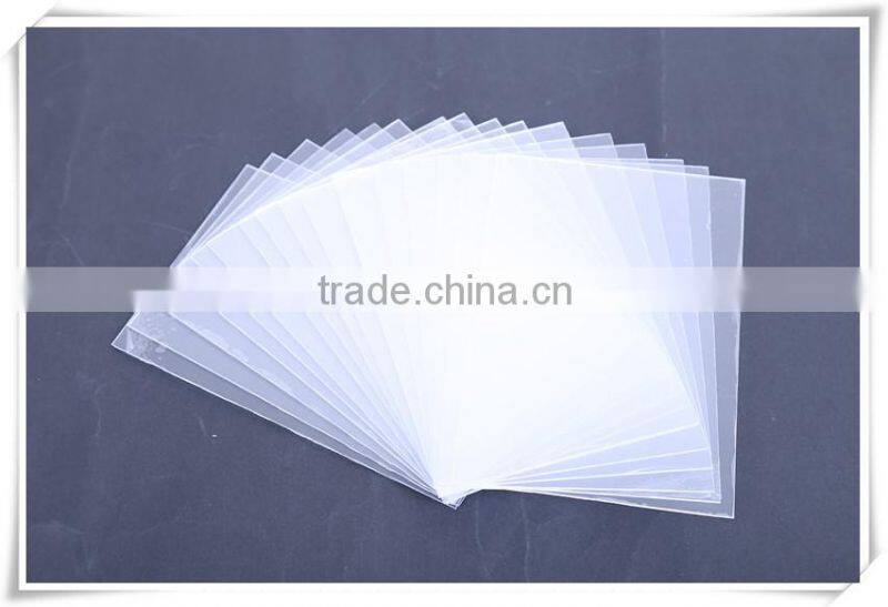 lightweight plastic transparent board with irregular shapes