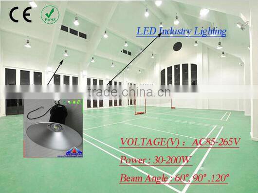 CE&RoHs certificate 200W led high bay light,led industry light