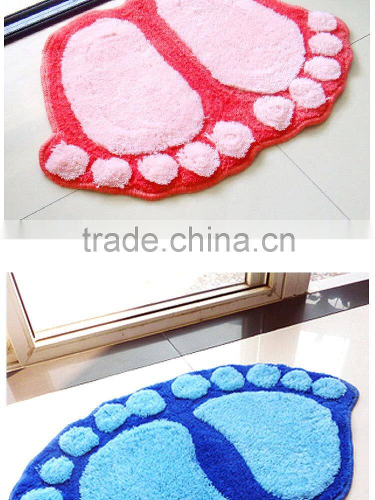 footprint 40x60 230g funny bath mat