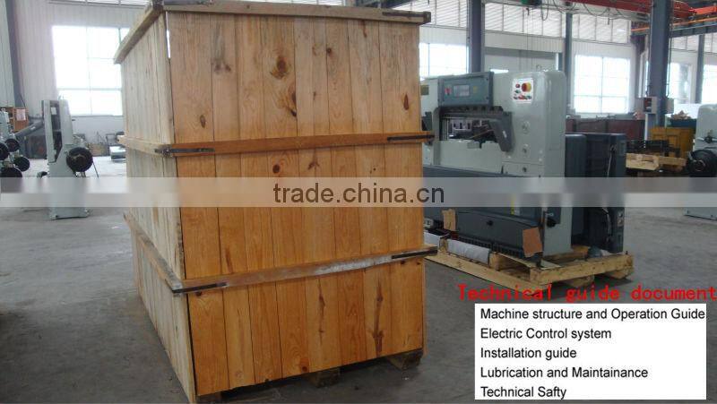 QZK 920 1300 1370 mumeral foil cut machine hand operation cardboard cutter machine