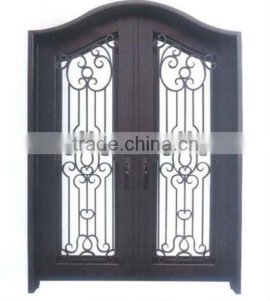 Top-selling handmade forging lobby entrance door