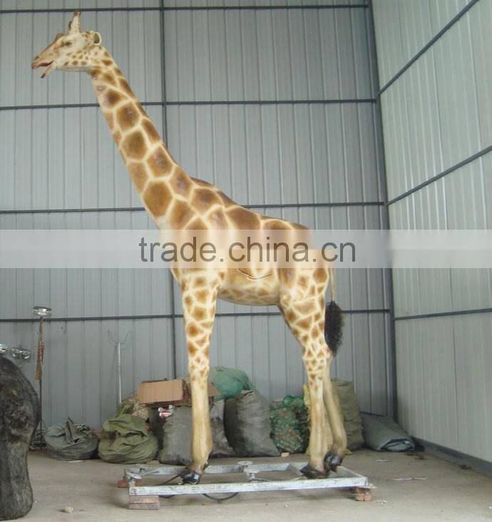 Amusement Park robotic life size fiberglass deer