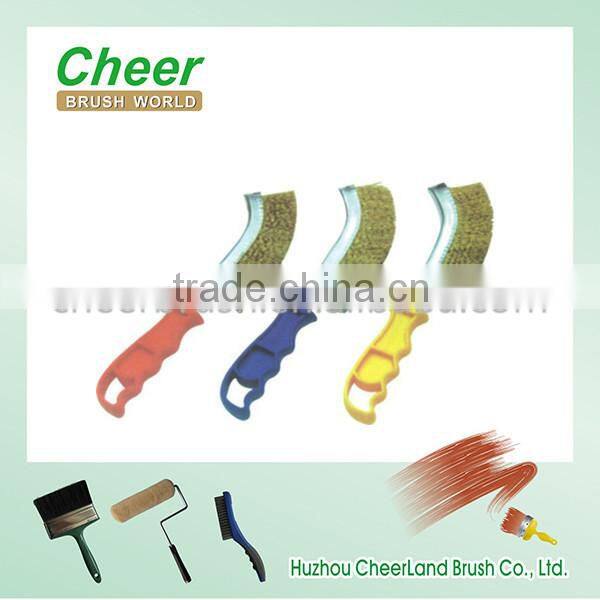 copper wire brush/wirebrush and hand tool copper brush