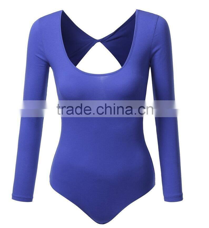 2016 News Sexy Women's Basic Solid Bodysuit