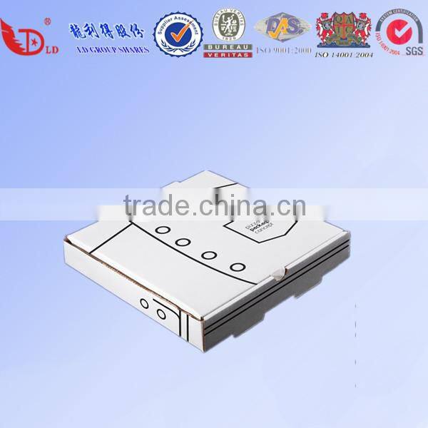 Custom cheap price recycled delivery pizza box