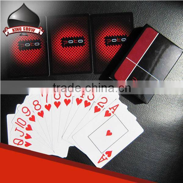 high end custom cards and box for advertising promotional gift casino wholesale