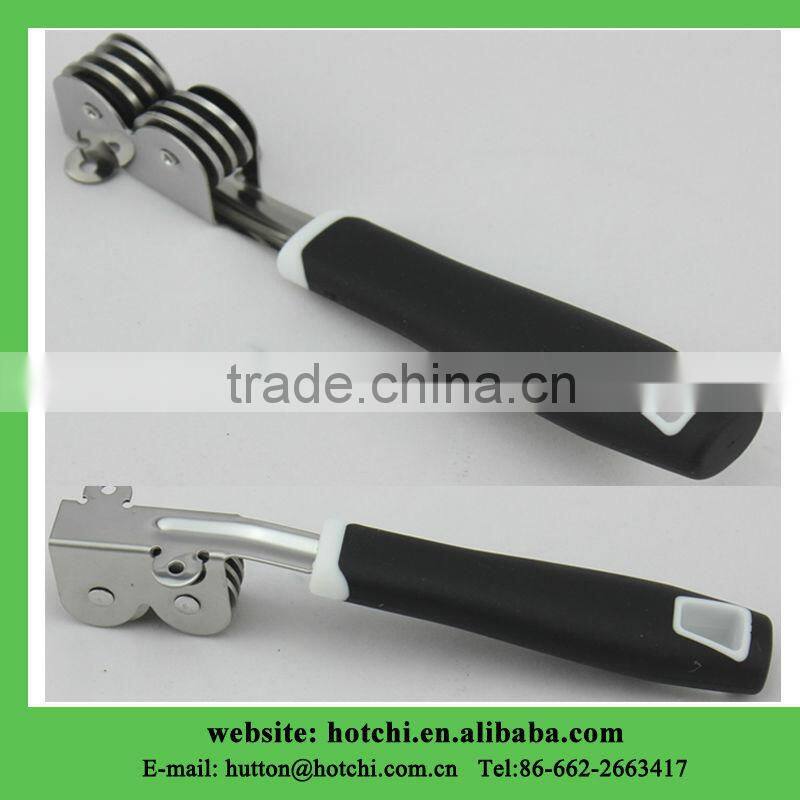 stainless steel knife sharpener with soft handle