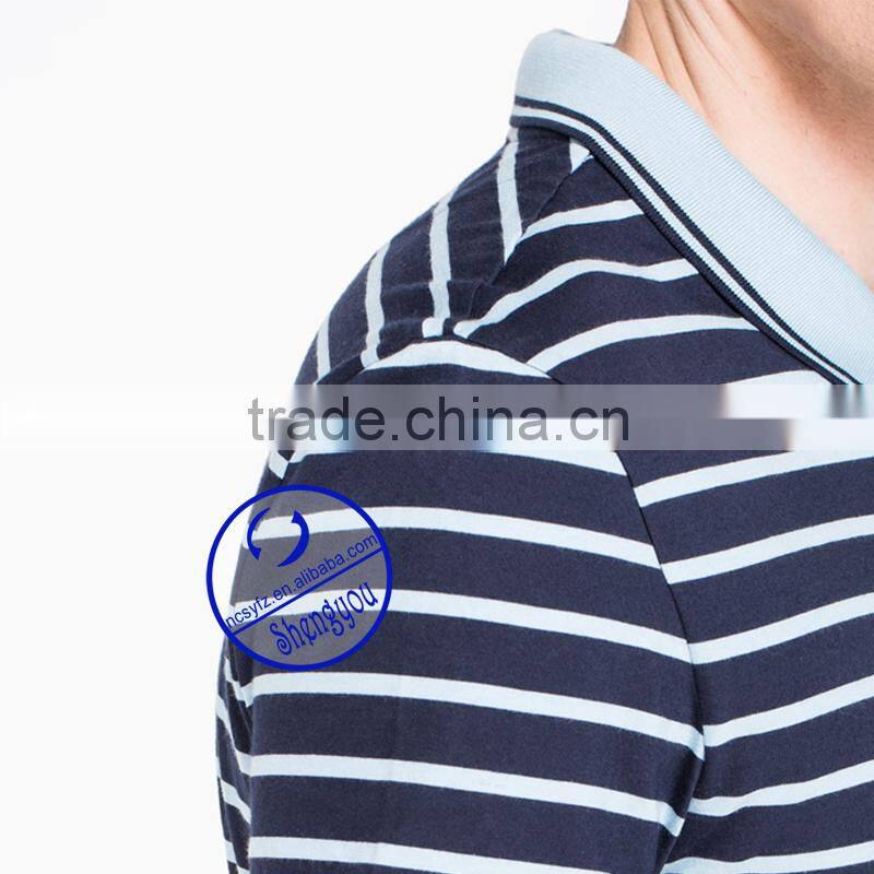 High quality Short Sleeve 100% men cotton shirts polo shirt