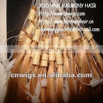 SUPER QUALITY human hair extensions easy loop micro ring