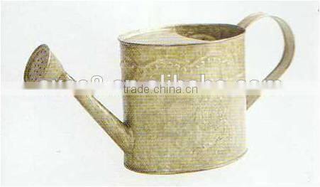 111052 Wholesale Vintage wrought iron garden flower watering can