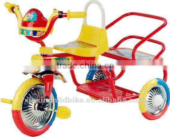 hot sale double seat children tricycle , baby tricycle, kids tricycle