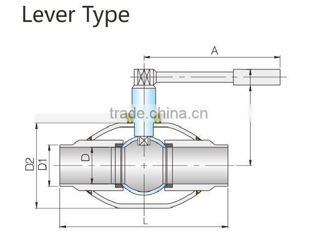Handle soldering ptfe lined solenoid ball valve