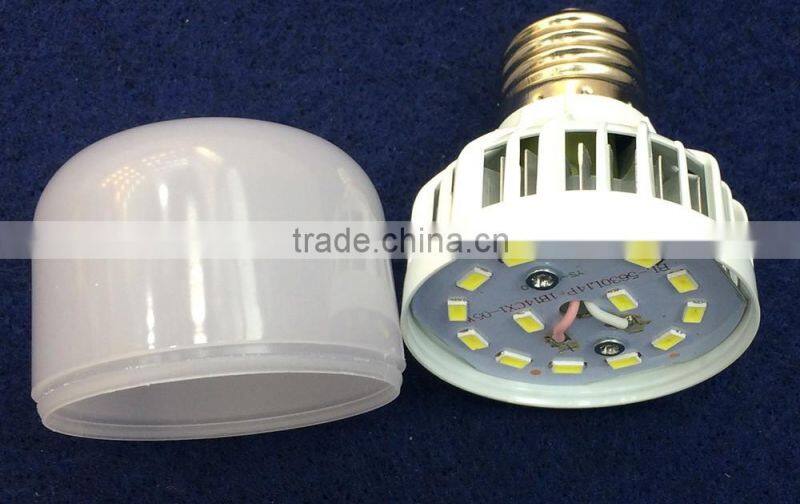 2016 New Birdcage Plastic Housing + Aluminum Heat Sink 80W LED Bulb E27