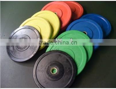 olympic rubber bumper plate