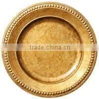 Antique charger plate