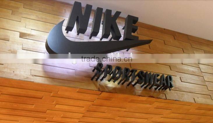 Advertise 3d Stainless Steel Backlit Sign