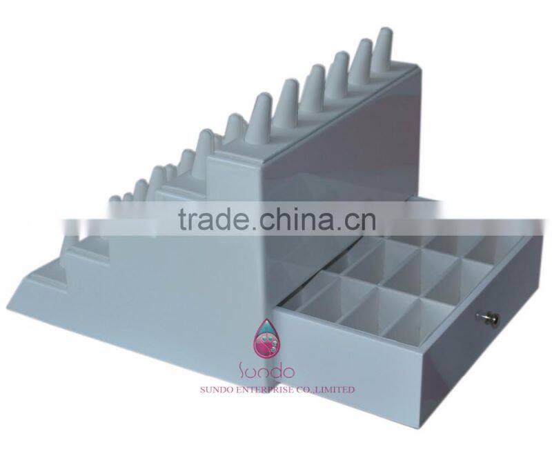 customized design new wooden jewelry tray with drawer